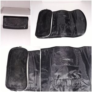 Lancome Trifold Hard Cosmetic / Makeup/ Brush Case